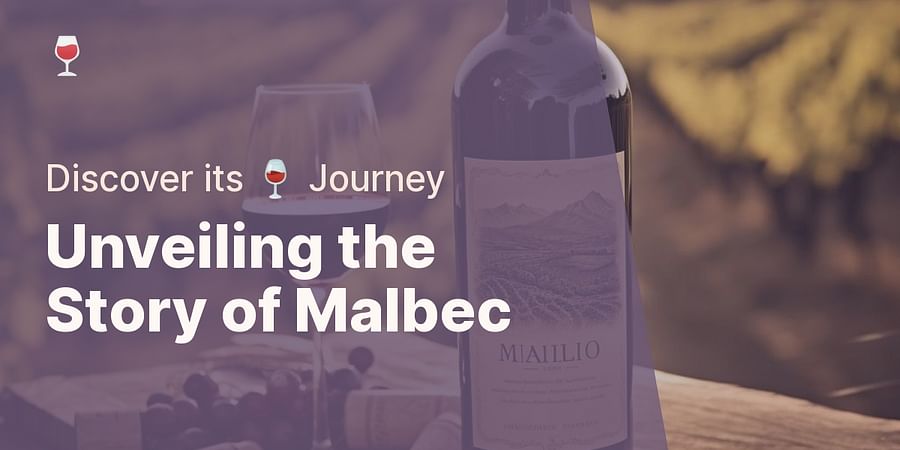 Unveiling the Story of Malbec - Discover its π· Journey